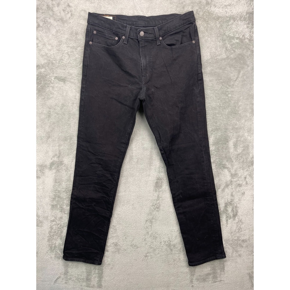 Levi's 511 Men's Slim Fit Jeans 34x32 Black‎ Denim Red Tab